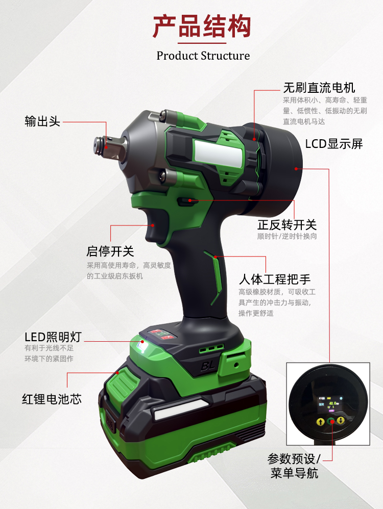 BIW冲击型电子脉冲定扭扳手